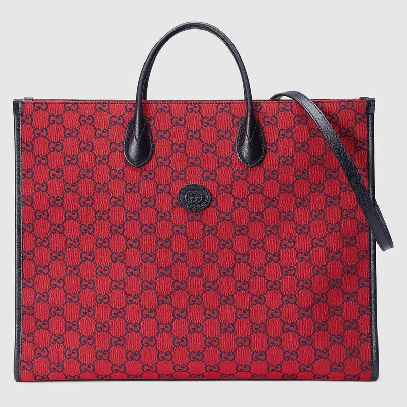 Gucci GG Large Tote Bag Shoulder Bag 659980 Red